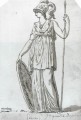 Minerva Neoklassizismus Jacques Louis David